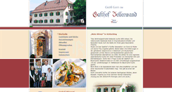 Desktop Screenshot of gasthof-zellerwand.de